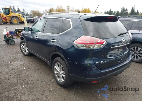 2016 Nissan Rogue Sv z USA, uszkodzony, nr VIN 5N1AT2MV5GC784192